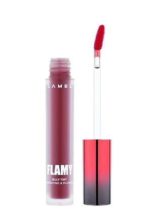Тінт-желе для губ lamel make up flamy jelly tint 403