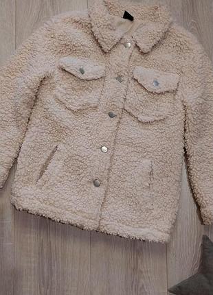 Пальто - рубашка тедди
