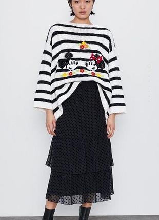 Светр, джемпер у смужку zara