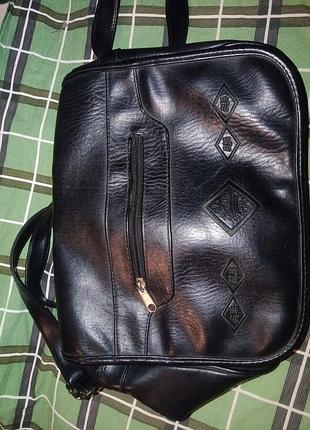 Сумка через плечо из искусственной кожи