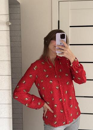 Новорічна кофта блуза сорочка