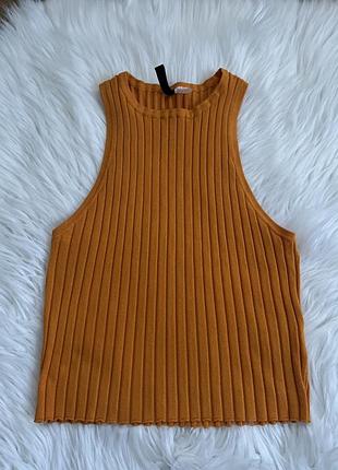 Топ майка в рубчик