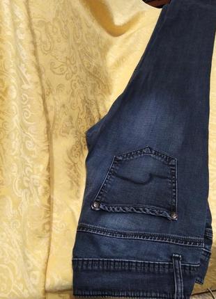 Джинсы женские  облегающие стрейчевые зауженные скинни темно синие.2 фото