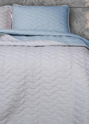 Нове покривало на односпальне ліжко + наволочка (є 2 таких комплекти)