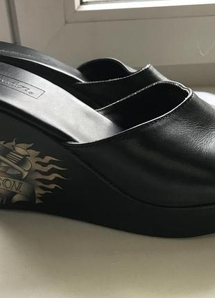 Шльопанці жіночі 37 розмір на платформі harley davidson