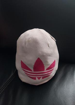 Детская хлопковая шапка adidas