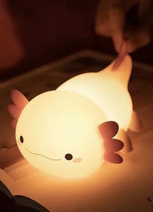 Ночник силиконовый axolotl