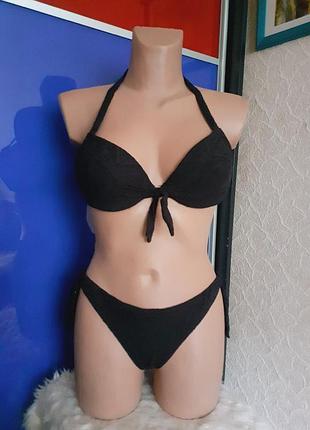 Черный купальник с косточками 75b