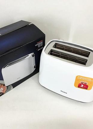 Тостер magio mg-278 830 вт, універсальний тостер, тостер кухонний для дому, тостерниця, сендвіч-тостери