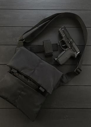 Набір: сумка з кобурою + ліхтар тактичний police bl-x71-p50