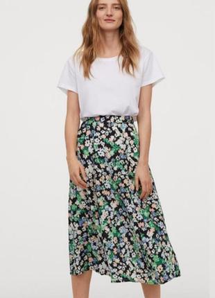 Юбка вискоза  h&m