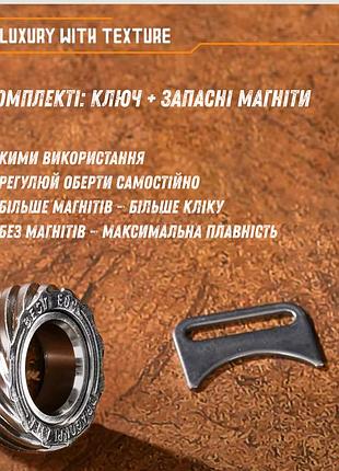 Спиннер металлический "grind ring" 3