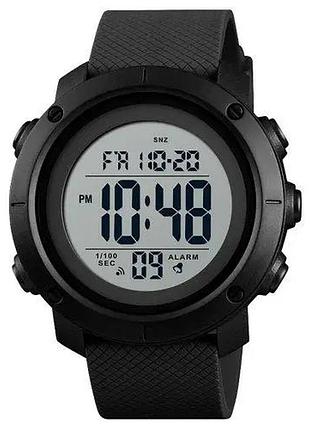 Часы наручные мужские skmei 1434bkwt black-white, оригинальные мужские часы. цвет: черный