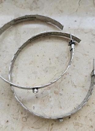 Сережки  кольца dyrberg kern