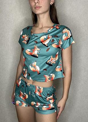 Піжама топ і шорти