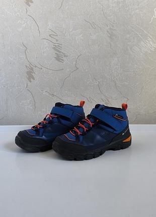 Треккинговые ботинки quechua mh120 mid waterproof