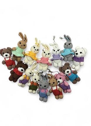 Оригінальні хендмейд брелоки-амігурумі