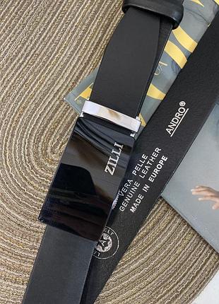 Ремень кожа пряжка автомат