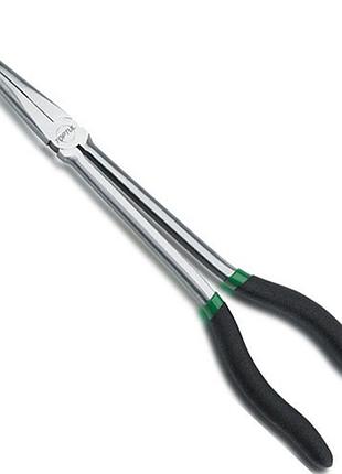 Длинногубцы с круглым захватом d8 280 мм toptul dfad1211
