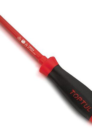 Отвертка диэлектрическая toptul ph2x100 мм (1000v) fbeb0210