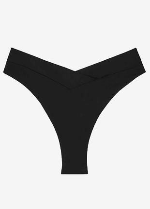 Calzedonia плавки бразилиана к купальнику бикини черного цвета