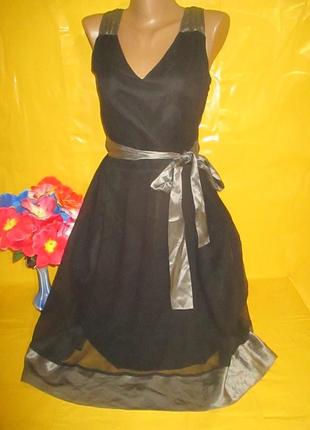 Дуже красиве жіноче ошатне плаття груди 43-44 см caroll (керолл) !!!!!!!!!!