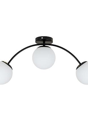 Люстра 7529907-3 bk+wh