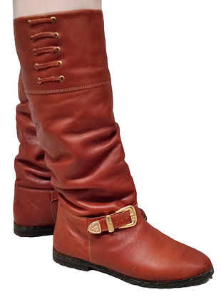 Чоботи шкіра, осінь,36р.