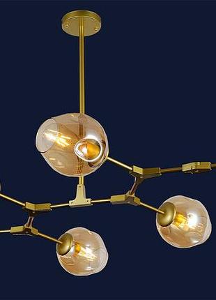 Люстра 752l7731-6 gd+br