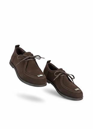 Туфли замшевые