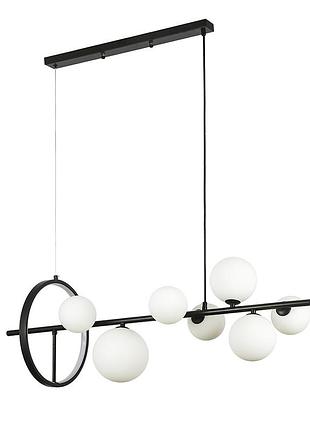 Люстра 918lp267-7 bk+wh