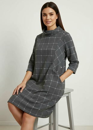 Плаття демісезонне вільного крою з кишенями laura ashley