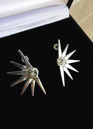 Красивые винтажные серьги