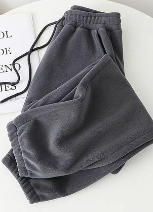 Теплі жіночі флісові штани фліс флісові джогери