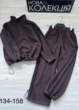 Теплый костюм для девочек