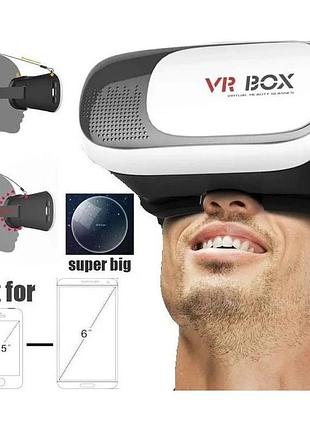 Окуляри віртуальної реальності з пультом vr box g2 для смартфонів з діагоналлю екранів від 4 до 6 дюймів