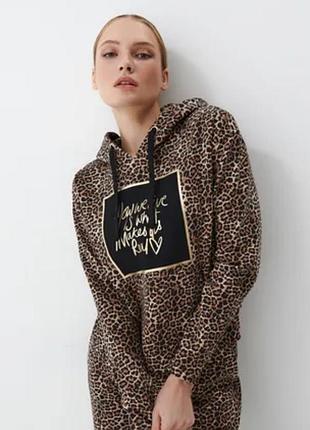 Худі леопардовий mohito