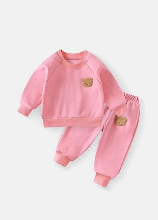 Костюмчик 52/1, р.110,120,130, розовый