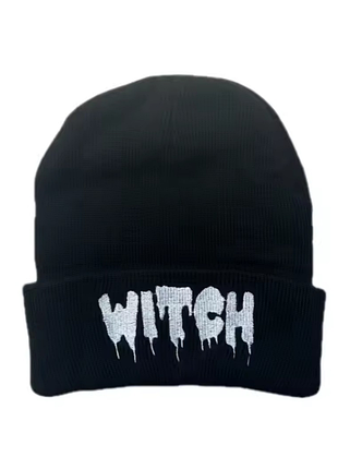 Крутая шапка witch ведьма неформал рок готика 🖤🧙‍♀️🧹
