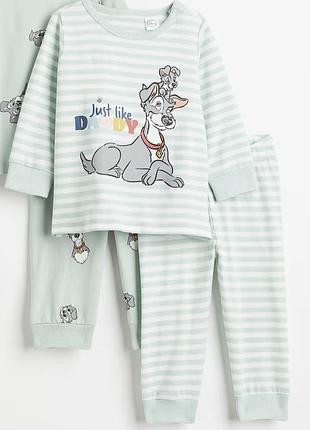 Пижама h&amp;m,9-12 мес
