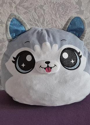 М'яка іграшка-обіймашка zuru coco squishies hyper у вигляді хаскі 2