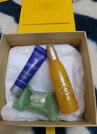 Подарунковий набір французької фірми l'occitane