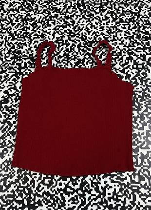 Жіночий топ майка у рубчик mng