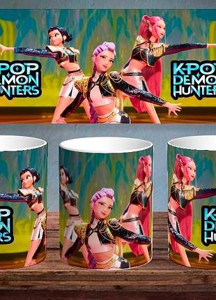 Чашка k-pop demon hunters