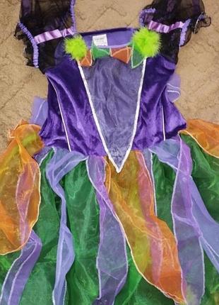 Платье детское на хелловин/новый год 7-11 лет
