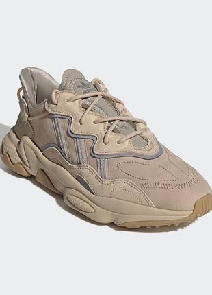 Кросівки adidas ozweego cardboard unisex brown savanna halo-ivory gx3651
