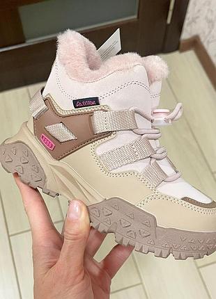 Зимние ботинки на девочку