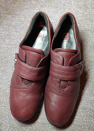 Женские туфли кожаные ортопедические 39 размер