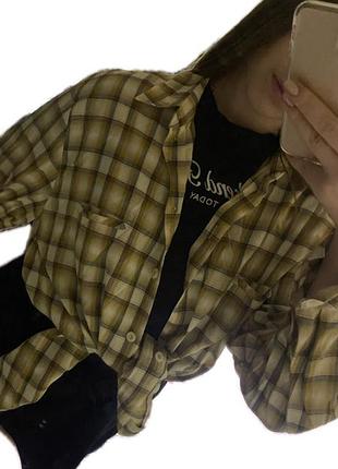 Рубашка/сорочка у клітинку