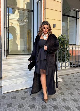 Пушистый, мягкий женский кардиган